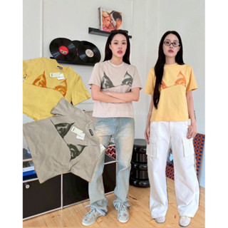 Jacq Tee top👙🧡🩶(330฿) เสื้อยืดแบรนด์ดังรุ่นใหม่ งานชนช็อปเลย…