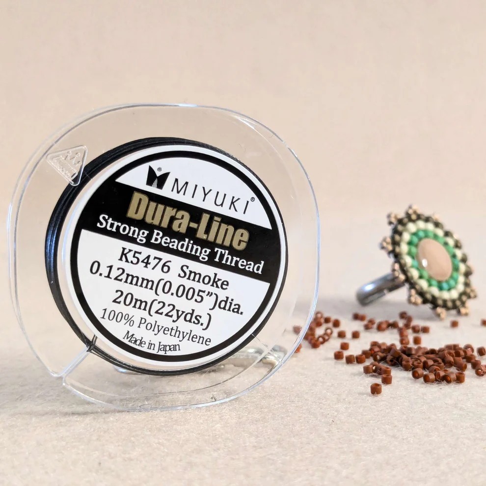 Miyuki Dura-Line Strong Beading Thread เอ็นร้อยลูกปัด สำหรับทำสร้อย ข้อมือ (ไม่ยืด) Made in japan
