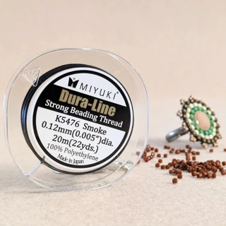Miyuki Dura-Line Strong Beading Thread เอ็นร้อยลูกปัด สำหรับทำสร้อย ข้อมือ (ไม่ยืด) Made in japan