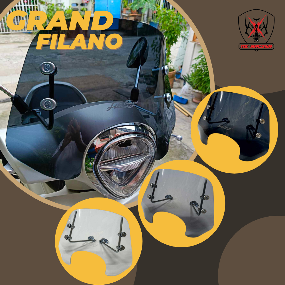 ชิวหน้า ชิวบังลม แกรนด์ ฟีลาโน่ HONDA GRAND FILANO อะคริลิคหนาแข็งแรง