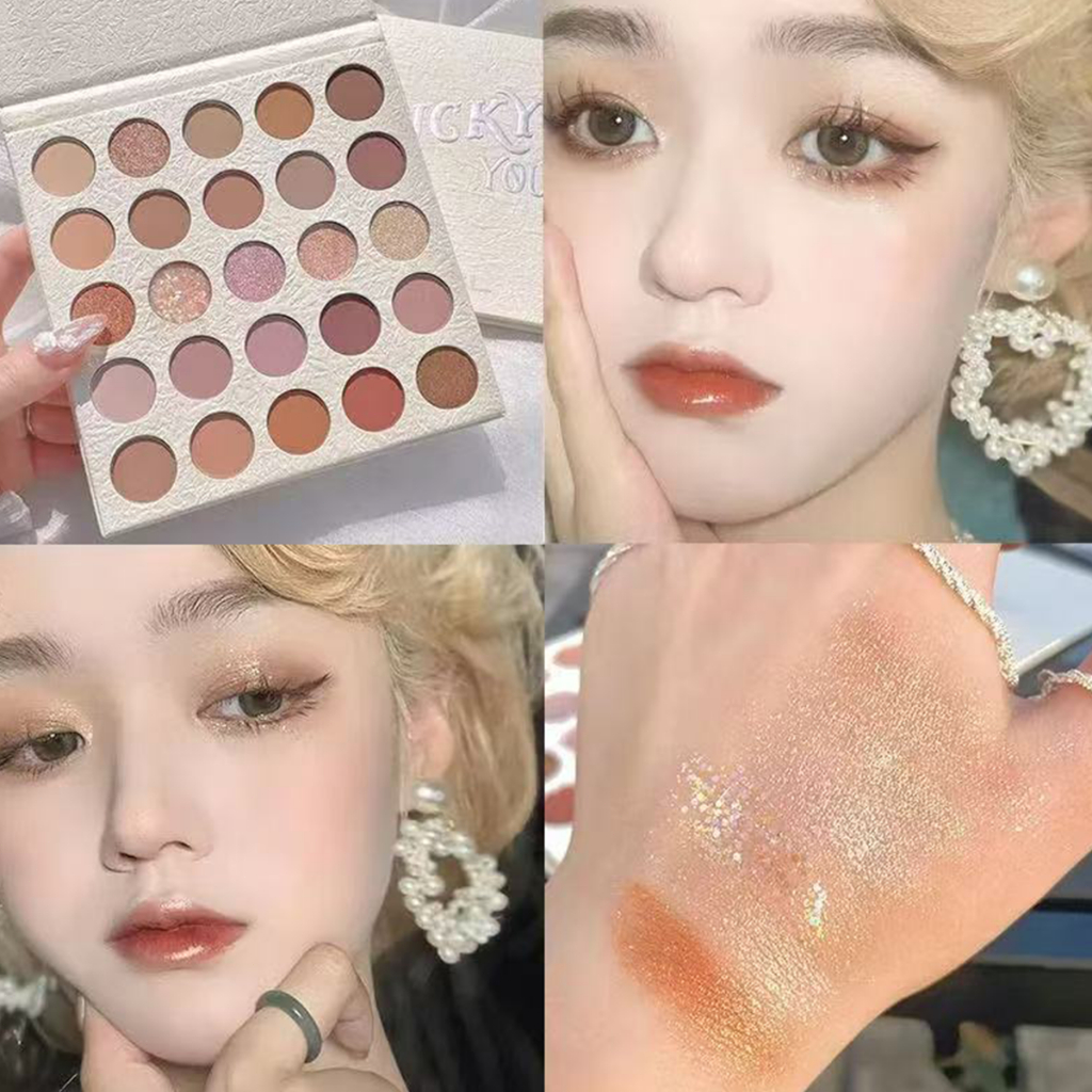 พาเลทอายแชโดว์พรีเมียม  25 เฉดเอิร์ธโทนแมตต์-ชิมเมอร์! สวยระดับมืออาชีพในราคามือใหม่ - รูปที่ 2