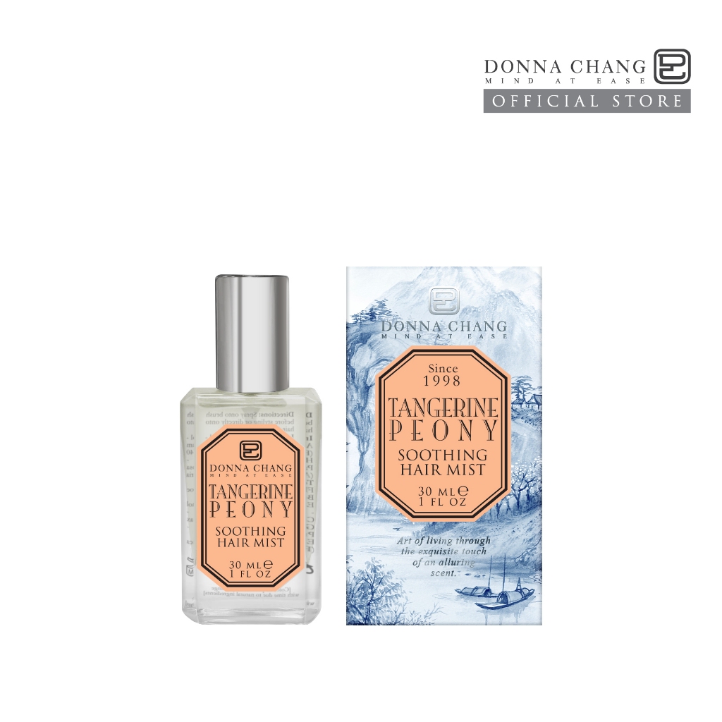 DONNA CHANG Tangerine Peony Soothing Hair Mist 30 ml. ดอนน่า แชง น้ำหอมสำหรับเส้นผม
