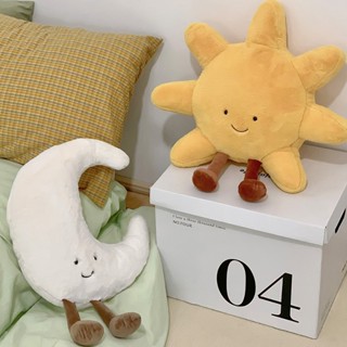 🌙 ตุ๊กตาขนปุยพระอาทิตย์และพระจันทร์, ตุ๊กตาน่ารักสไตล์นอร์ดิ…