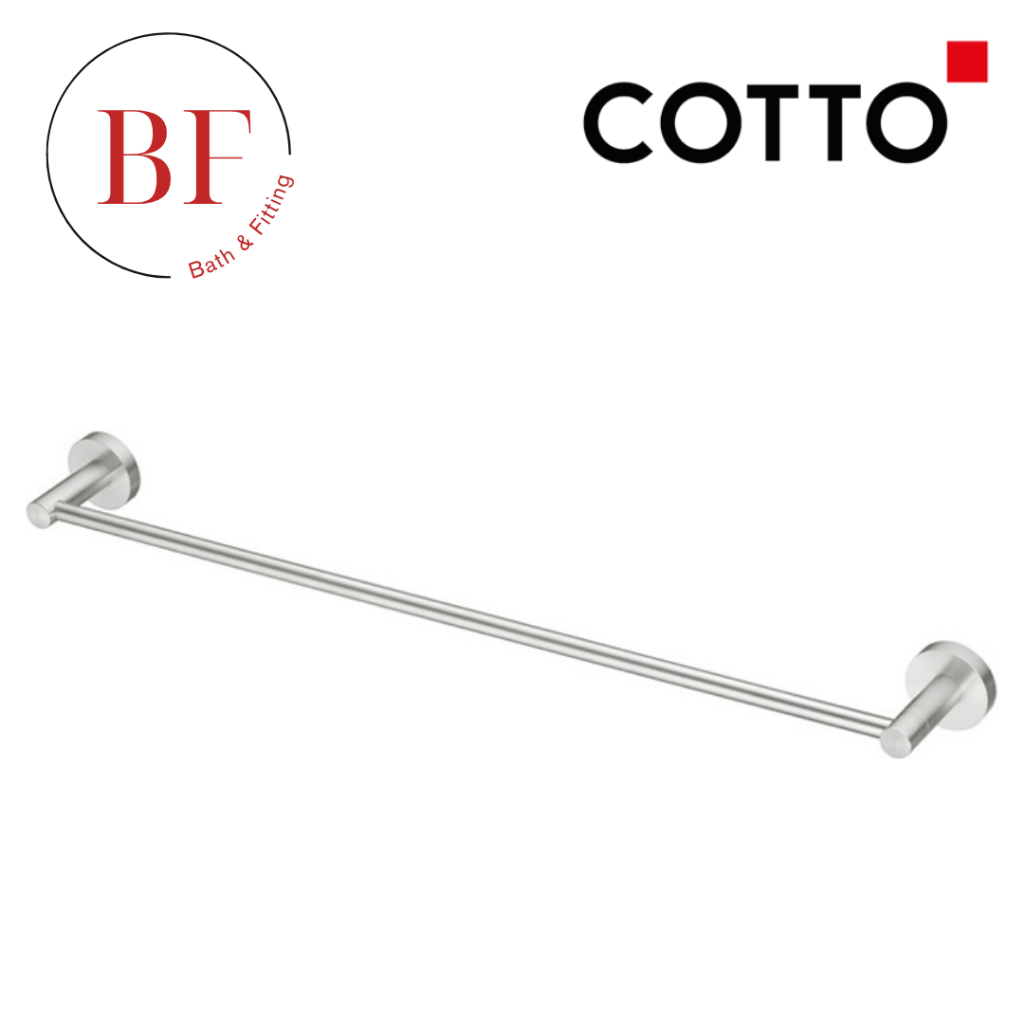 CT0295#SA(HM) ราวแขวนผ้า 60 ซม. STAINLESS STEEL รุ่น TITUS