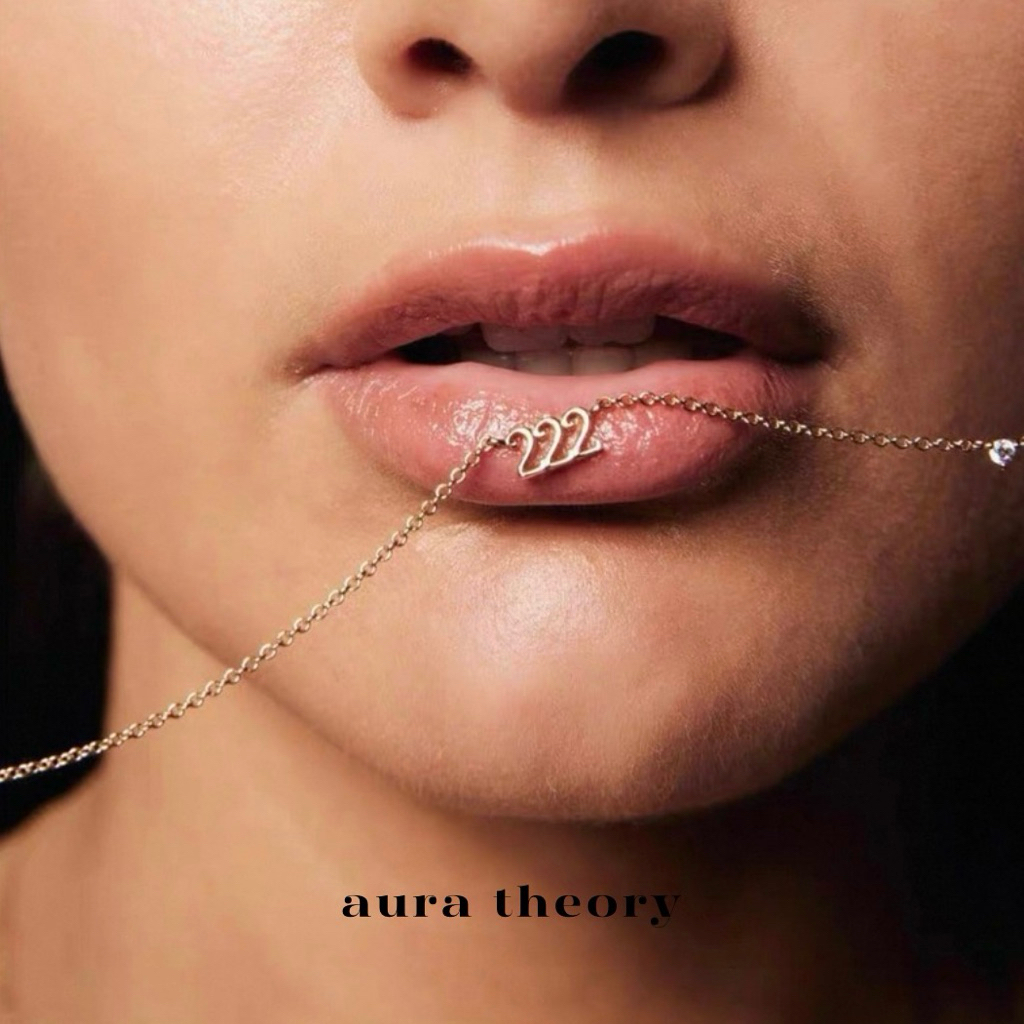 สร้อยคอเลขนางฟ้า aura theory Angel Numbers with Diamond Necklace