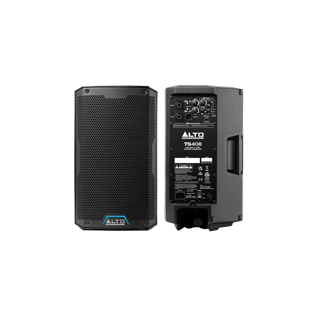 ALTO ตู้ลำโพงพลาสติก 8"+Amp 2000W TS408
