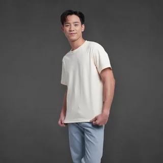 เสื้อโคตรเย็น Basic T-Shirt Ultra Cool Mynds รุ่น Regular โคตรเย็น สีครีม-Cream