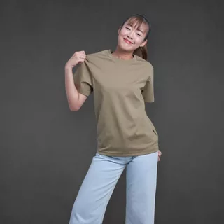 เสื้อโคตรเย็น Basic T-Shirt Ultra Cool Mynds รุ่น Regular โคตรเย็น สีเอิร์ท กรีน-Earth Green
