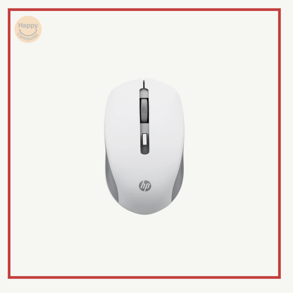 [พร้อมส่ง] เมาส์ไร้สาย Wireless Mouse HP S1000 Plus ไม่มีเสียง สามสีให้เลือก แถมแผ่นรองเมาส์ รูปที่ 3