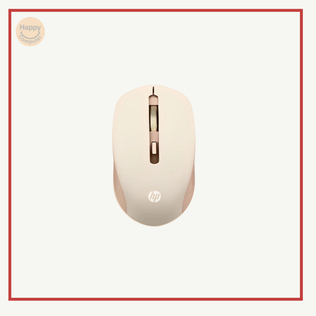 [พร้อมส่ง] เมาส์ไร้สาย Wireless Mouse HP S1000 Plus ไม่มีเสียง สามสีให้เลือก แถมแผ่นรองเมาส์ รูปที่ 4