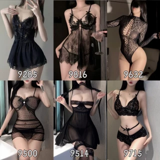Sexy secrets⚜️⚜️ชุดบอดี้สูทเซ็กซี่ ชุดนอนผ้าตาข่ายเซ็กซี่ ชุดชั้นในแบบ 2 ชิ้น 😍หลากหลายสไตล์ 😍การจัดส่งรวดเร็ว