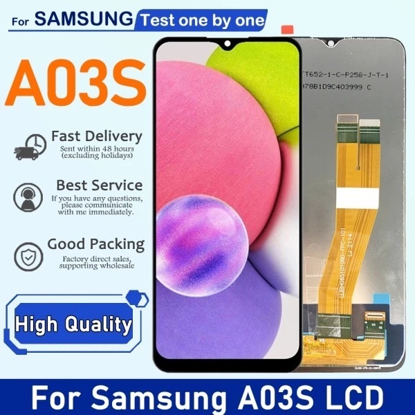จอชุด samsung A03S จอA03S หน้าจอ จอ + ทัช ซัมซุง กาแลคซี่ A03S Lcd Screen Display Touch samsung A03S