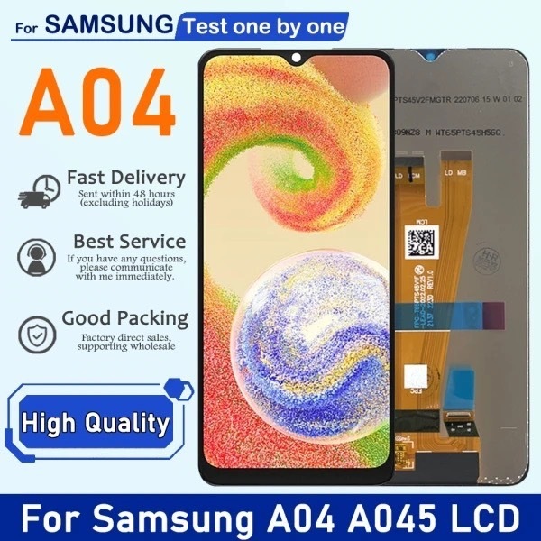 หน้าจอ Lcd samsung A04 จอA04 จอชุด จอ + ทัช ซัมซุง กาแลคซี่ A04 Lcd Screen Display Touch samsung A04