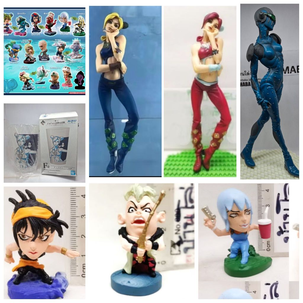 (แท้/มือ2)​⭐โจโจ้⭐JoJo's Bizarre Adventure DX Collection  Figure Vol.7: Jolyne Kujo💙Banpresto