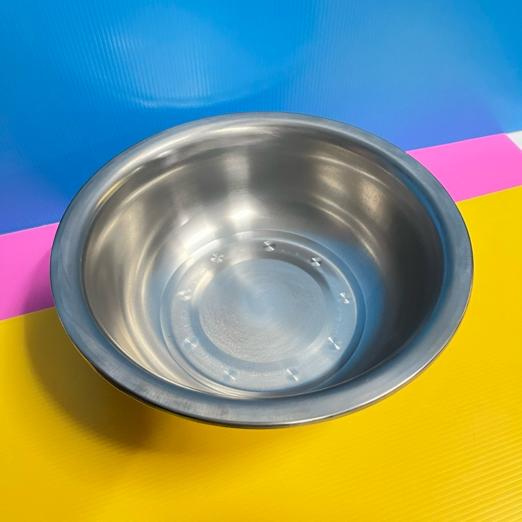 (ยกโหล 12 ชิ้น) No.2043 กะละมังสแตนเลส ใส่อาหาร กว้าง 28 ซม รหัส TL316A ได้ทั้งหมด 12 ชิ้น