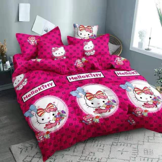ชุดผ้าปูที่นอน+ผ้าห่ม เซ็ต 6 ชิ้น ขนาด 3.5-5-6 ฟุต เนื้อผ้า cotton พร้อมส่ง