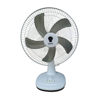 GIANT พัดลม DC พัดลมโซล่าเซลล์ พัดลมคีบแบตเตอรี่ พัดลม 16 นิ้ว 12V 9 วัตต์ Fan 12V 9W ใบพัด 16"