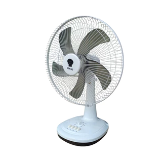 GIANT พัดลม DC พัดลมโซล่าเซลล์ พัดลมคีบแบตเตอรี่ พัดลม 16 นิ้ว 12V 9 วัตต์ Fan 12V 9W ใบพัด 16"