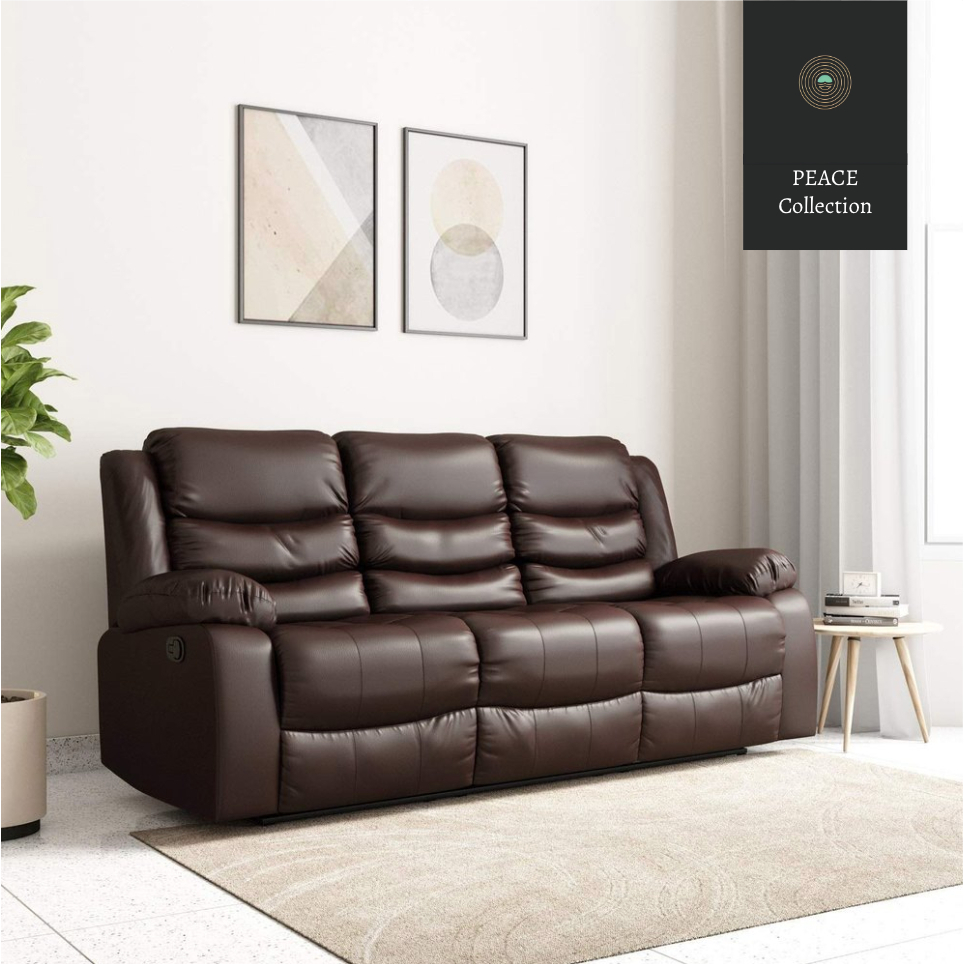 PeaceCollection โซฟารีไคลเนอร์ 3 ที่นั่ง ปรับเอนสุดหรู สัมผัสแห่งความผ่อนคลาย - รูปที่ 2