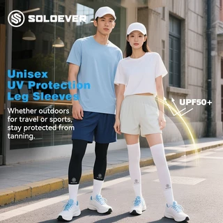 SOLOEVERกางเกงรัดรูปกันแดด สำหรับผู้ชายและผู้หญิง ป้องกันรังสีUV UPF50+ยืดหยุ่นสูงและระบายอากาศได้ดี