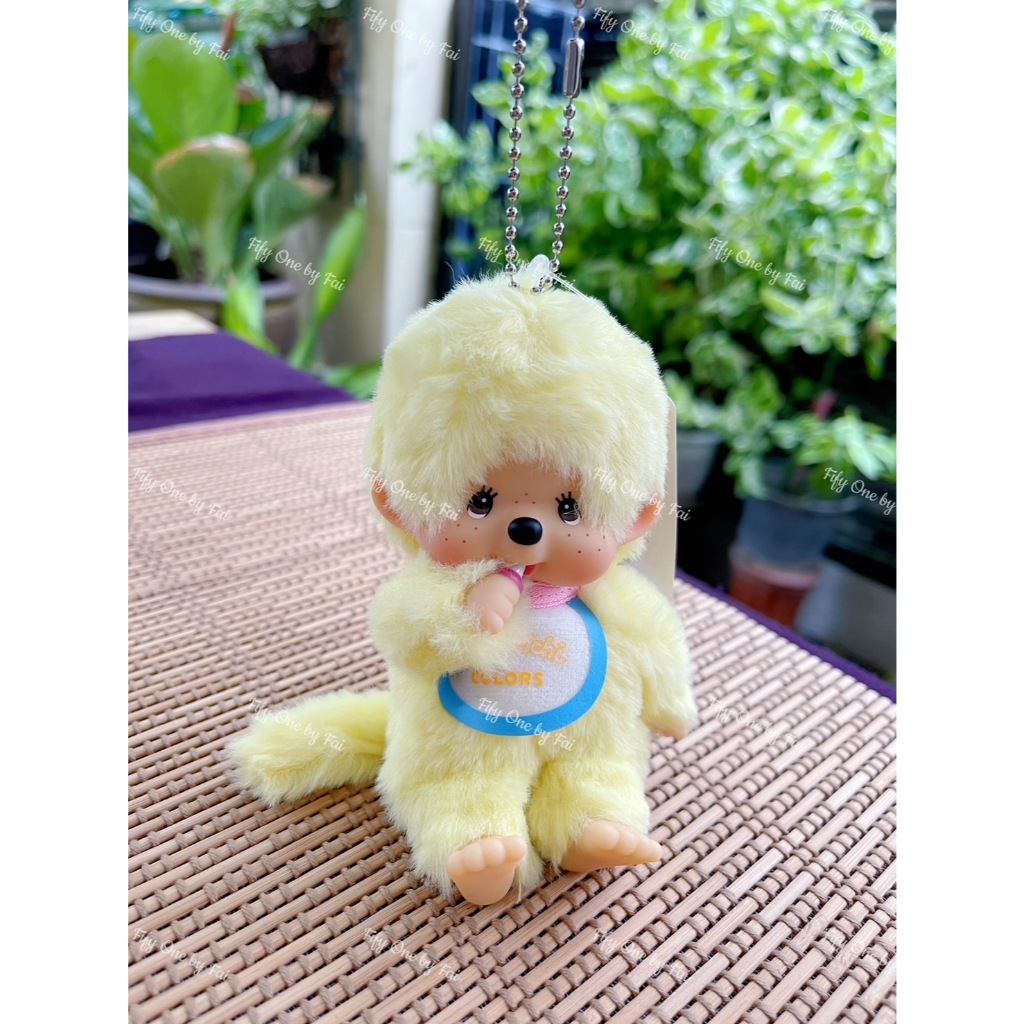 MONCHICHI Original สีพาสเทล พวงกุญแจ/ห้อยกุญแจ