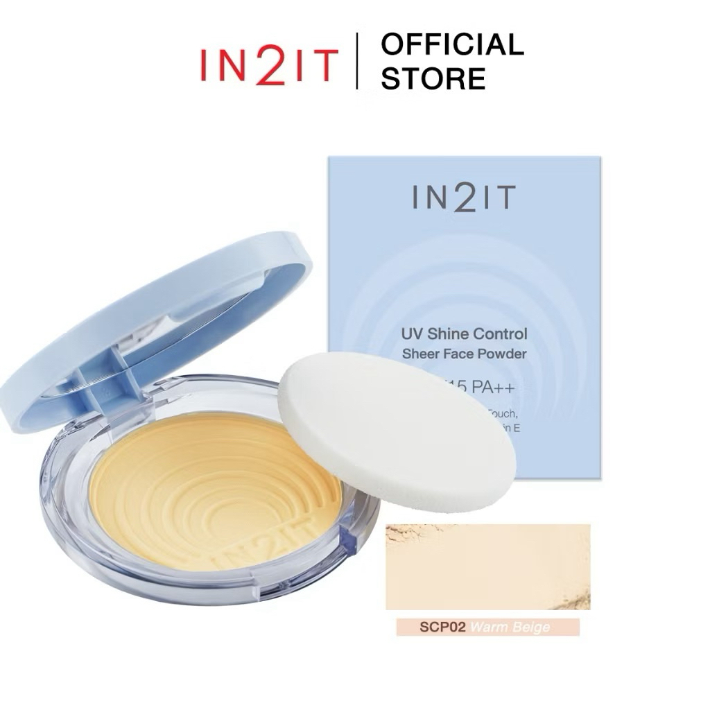 IN2IT UV Shine Control Sheer Face Powder
