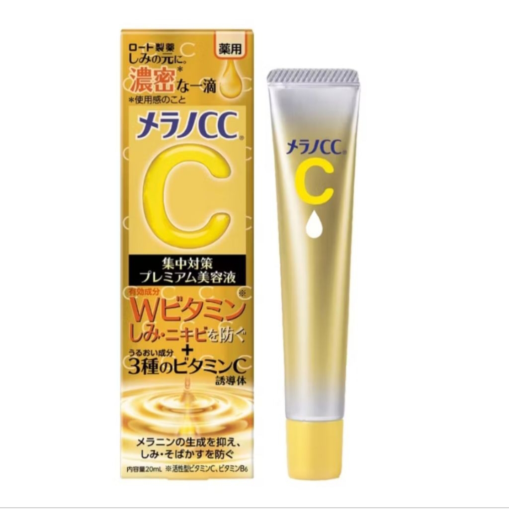 [ล็อตใหม่ล่าสุดจากญี่ปุ่น ส่งไว!]Rohto Melano CC Vitamin C Essence PREMIUM/Cream/Gel/เมลาโน ซีซี วิตามินซี