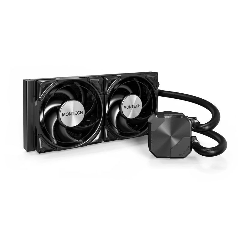 MONTECH HYPERFLOW SILENT 240 BLACK LIQUID COOLER