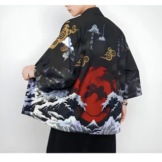 พร้อมส่ง เสื้อคลุมคาร์ดิแกน เสื้อคลุมแฟชั่น สไตล์ญี่ปุ่น