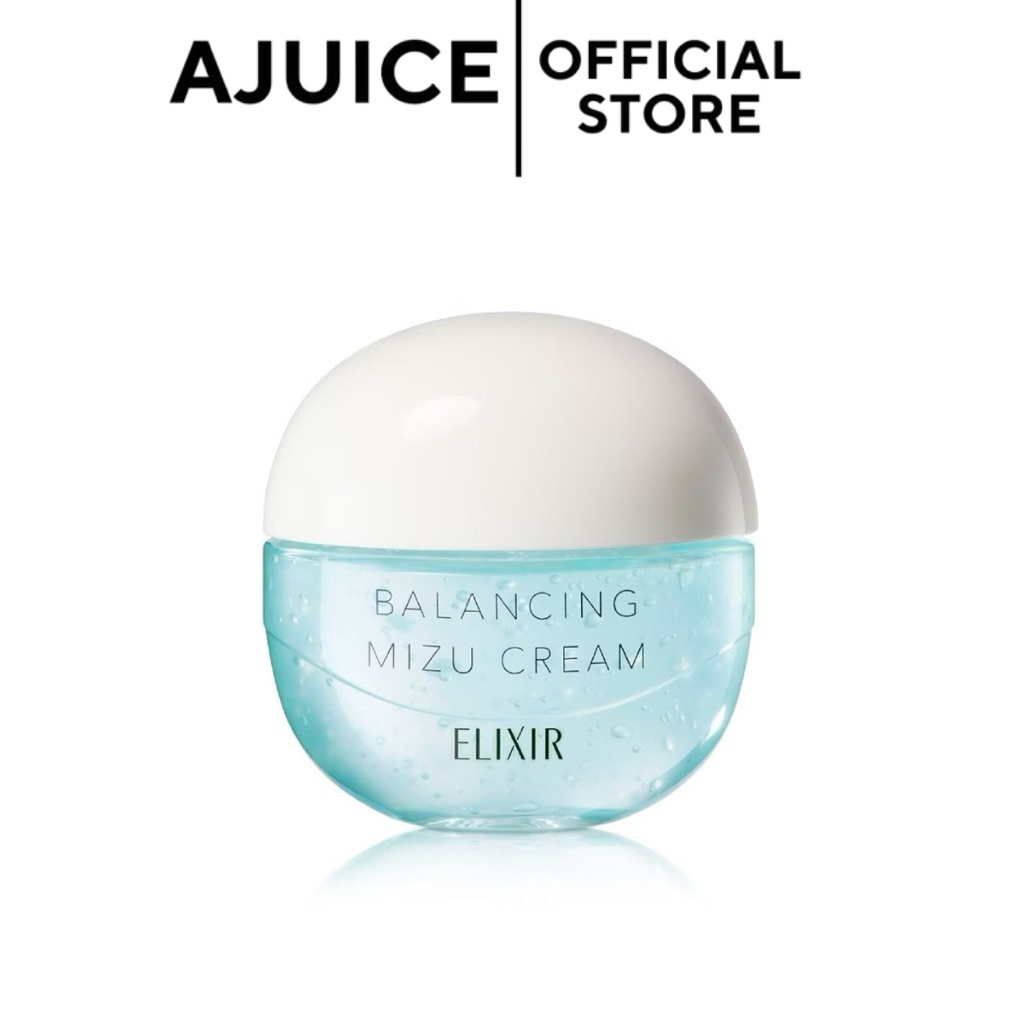 แท้ ส่งด่วนหิ้วเอง💚🇯🇵Shiseido Elixir Balancing Mizu Cream 60g ครีมบำรุงผิว