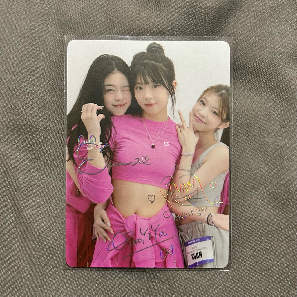 การ์ด CHUANG ASIA 2024 SSP V.2 QiaoYiYuRuanEmma GEN1ES พร้อมส่ง