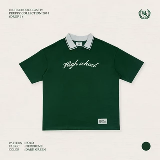 Highschool Preppy Collection 2025 Two Tone polo - เสื้อโปโลทูโทน - TPB08539