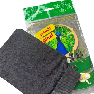 Morocco Glove ถุงมือระเบิดขี้ไคล ผ้าใยธรรมชาติ100% สินค้าส่งออก ใช้ในพิธีอาบน้ำ "ฮัมมัม" (Hammam) ของตรุกี