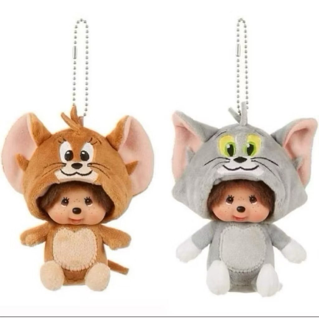 Monchhichi  Jerry Monchhichi Big Face SS Key Chain
