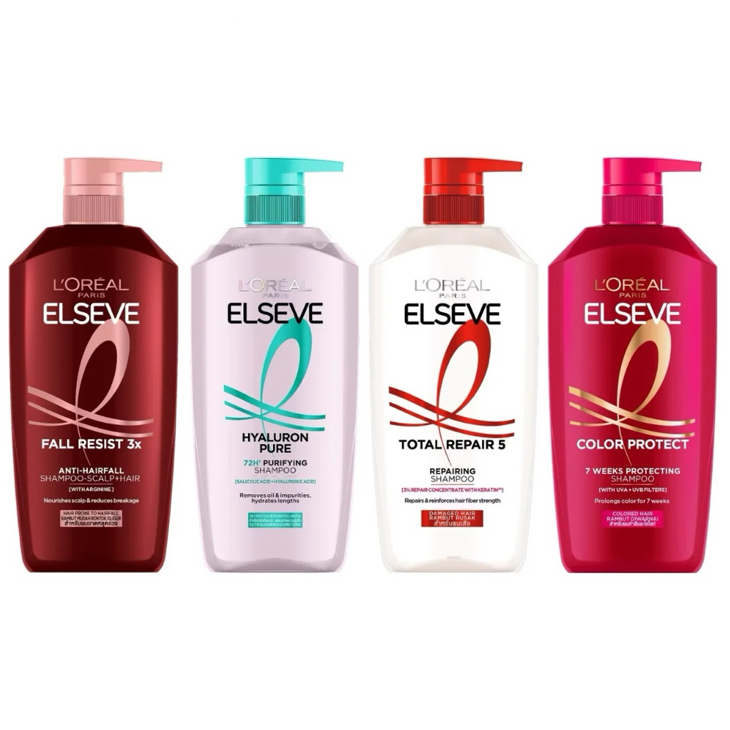 Loreal ลอรีอัล แชมพู สระผม 400มล