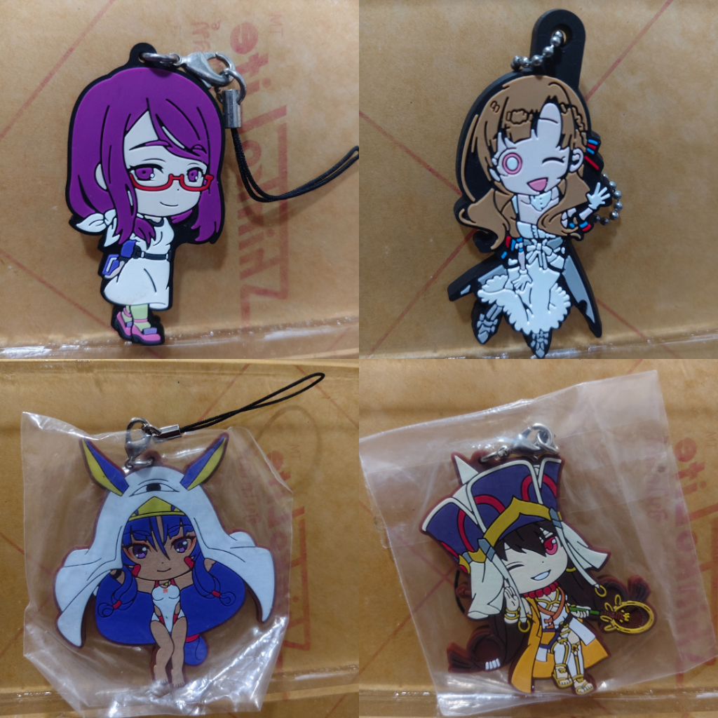 พวงกุญแจ Tokyo Ghoul , Fate Grand Order , Okasan Online มือ1 ลิขสิทธิ์แท้ ราคาน่ารัก