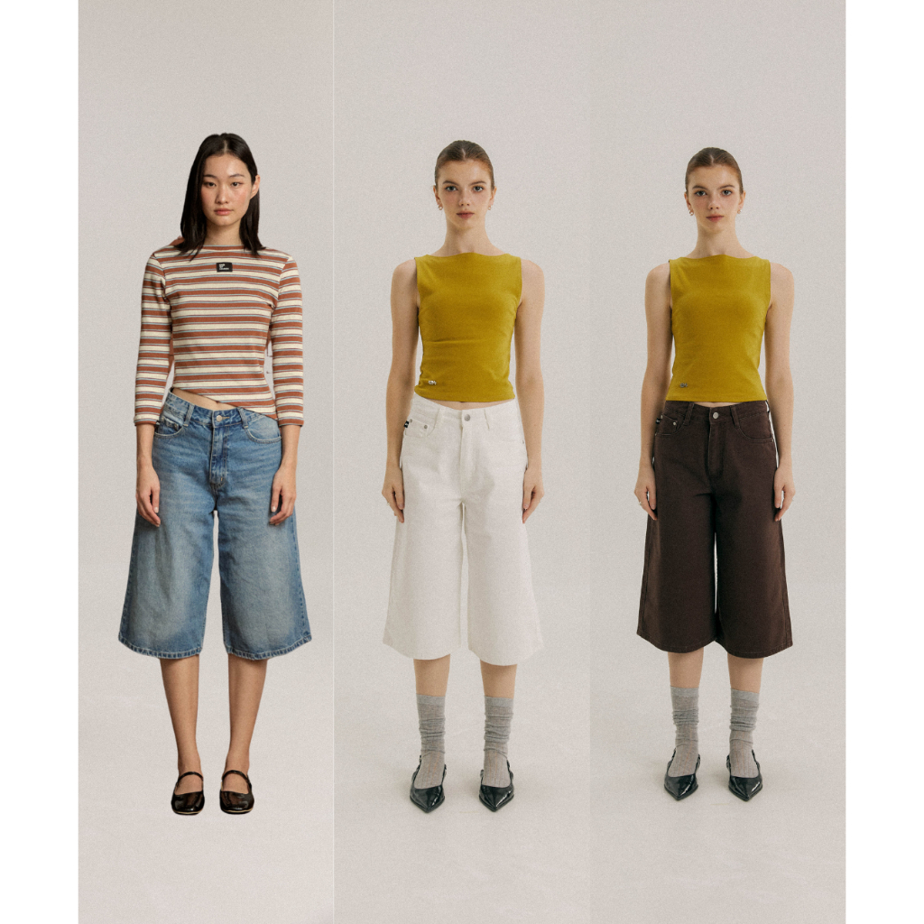 ENDOFMARCH | VENICE BAGGY JORTS กางเกงยีนส์ขาสั้น ทรง Baggy