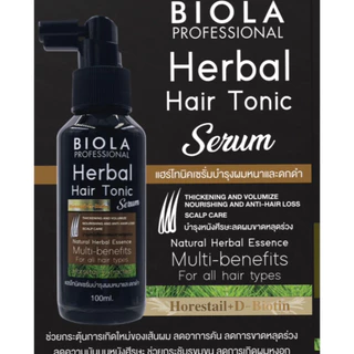 BIOLA PROFESSIONAL Herbal Hair Tonic Serum บิโอล่า แฮร์โทนิค เซรั่ม 100ml.