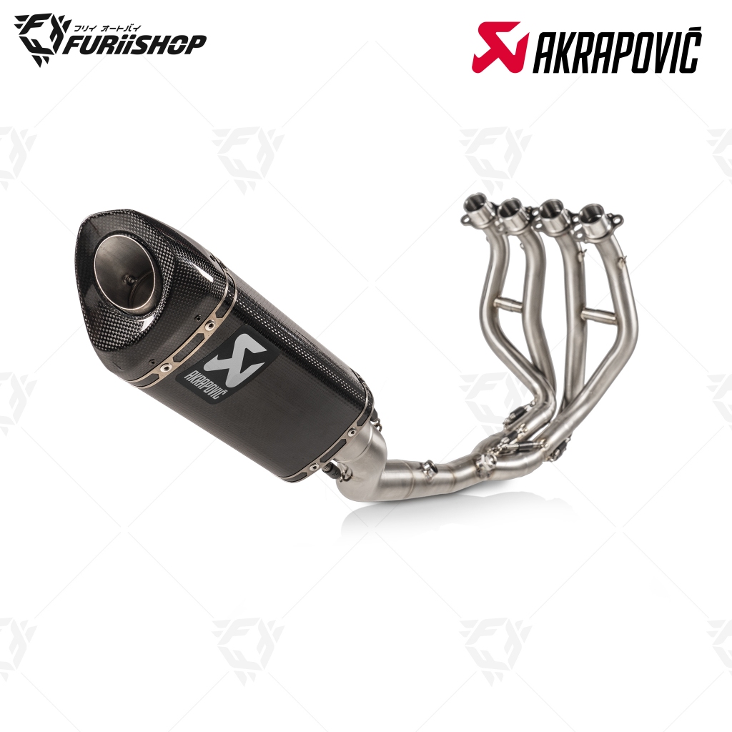 ท่อสูตร/ท่อแต่ง/ท่อไอเสีย Akrapovic Carbon Aluminium limited : for Kawasaki ZX4R/RR 2023-2024