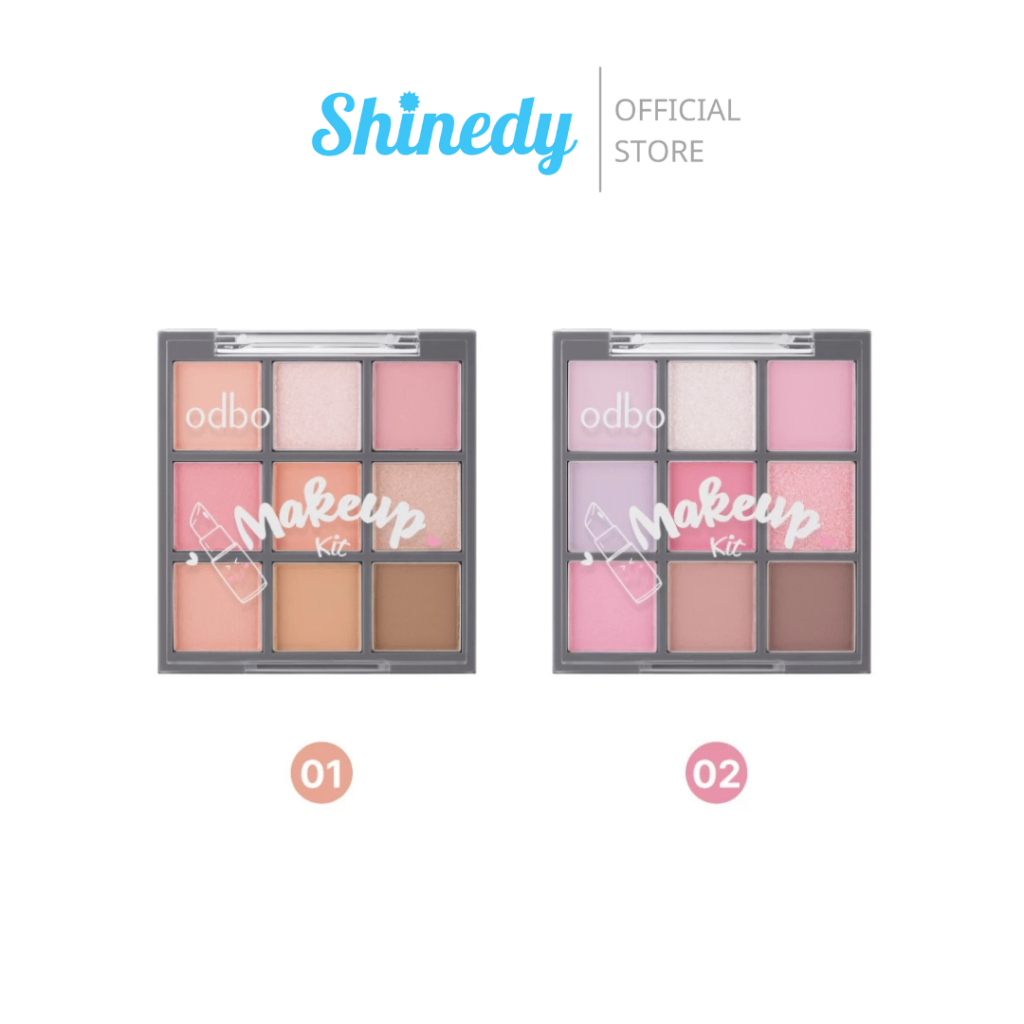 [ของแท้+พร้อมส่ง] ODBO โอดีบีโอ เมพอัพ คิท นิว เวอร์ชั่น สวยครบจบในพาเลทเดียว