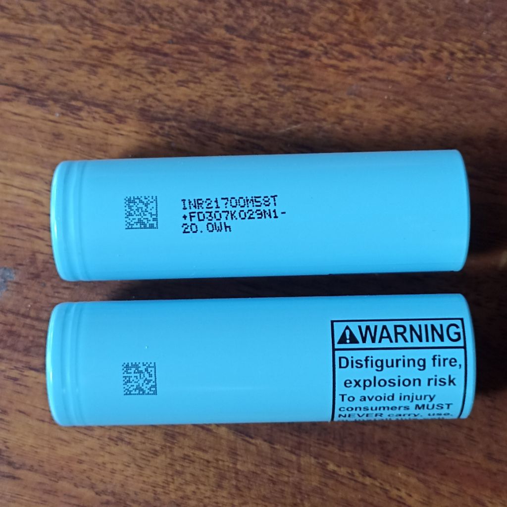 ถ่า นไฟฉาย LG 21700 M58T 5800mAh