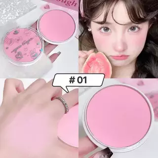 C.320.Lucky girl: ลาเมล่าบลัชออนหัวใจ บลัชออนโทนส้ม ส้มพีช ชมพูพีช เนื้อดี สีสวย " S9111 "