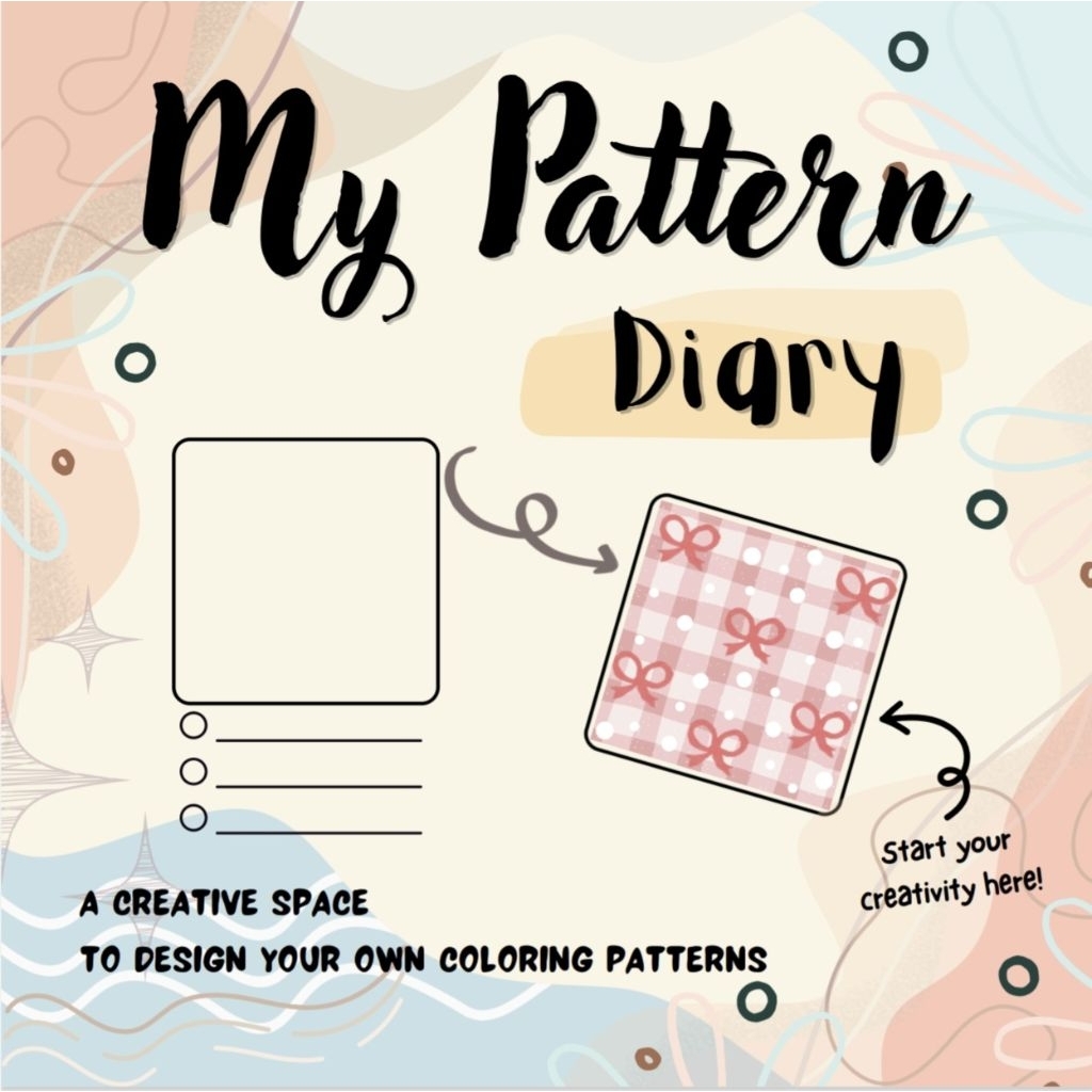 🇹🇭ส่งเร็ว สมุดจดแพทเทิร์น สำหรับระบายสี My pattern diary