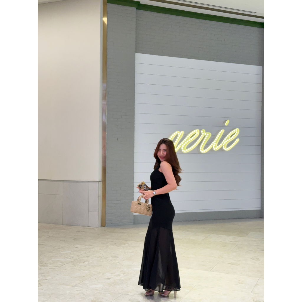 “Issaya Brand” Cynthia เดรสยาวปลายชีฟองซีทรู เดรสออกงาน เดรสพรางหุ่น ชุดไปงานแต่ง รหัสE41 เดรสงานแต่ง ชุดออกงาน ชุดราตรี ราคา ถูกที่สุด ดีลบีเคเค แกลเลอรีภาพที่ 3