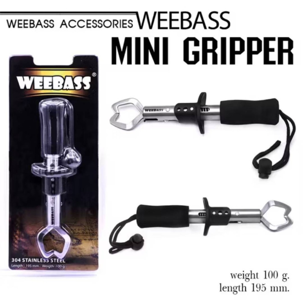 WEEBASS ที่คืบปลา - รุ่น MINI GRIPPER 100g. ที่คืบ ปลาแบบพกพา กริปเปอร์