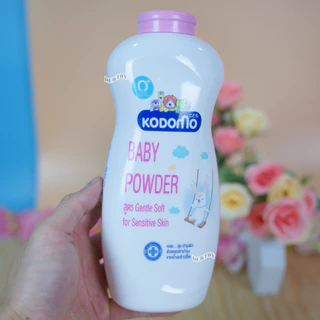 แป้งเด็กโคโดโม KODOMO เด็กแรกเกิด ออร์แกนิค สีเขียว ออร์แกนิคอโรเวร่า สีชมพูเจนเทิลซอฟท์ 350 กรัม