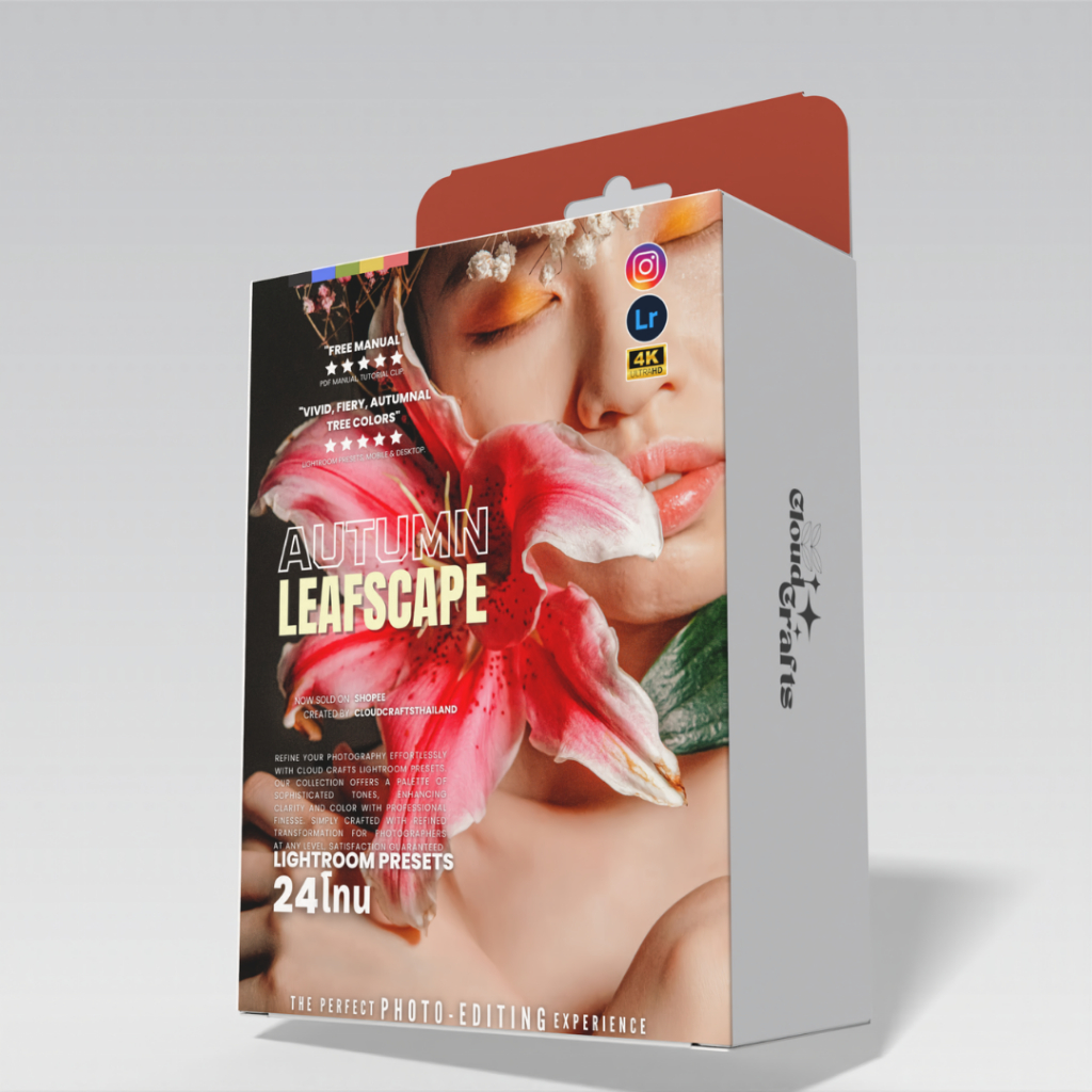 Autumn Leafscape | 24โทน | ฟิลเตอร์แต่งภาพพรีเมี่ยม | Lightroom | Pro-Grade Edits | Crafted By Cloud