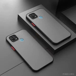 เคสขอบสีหลังด้าน สำหรับ Oppo A15 A15S A16 A76 A96 A95 A93 A94 A54 A74 A57 A77 A57 4G A77S A92 F11Pro A91เคสกันกระแทก