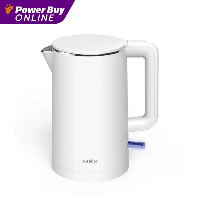 MEX กาต้มน้ำไฟฟ้า ( 800-950 วัตต์, 1 ลิตร, สีขาว) รุ่น KPL110W