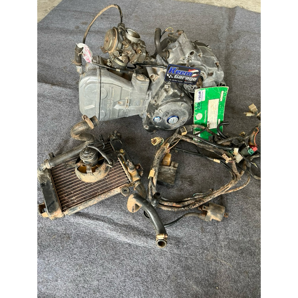 เครื่อง cbr คาบู มีเล่ม,ไม่มีเล่ม ได้ชุดไฟครล หม้อน้ำ คาบู - รูปที่ 5